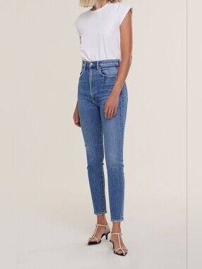 Price Firm 🍓 Black Agolde Pinch Waist Skinny Jean